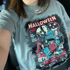 Halloween Distressed Comfort Colors T-Shirt